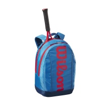 Wilson Tennis-Rucksack Junior/Kinder (Hauptfach+Schlägerfach) 2023 blau